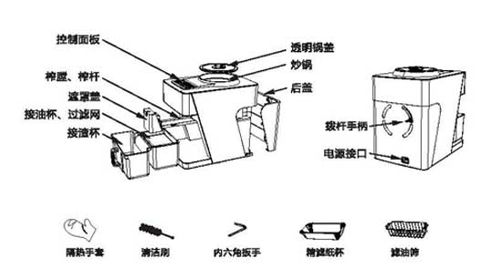 家用榨油機(jī)的組成、清潔、維護(hù)