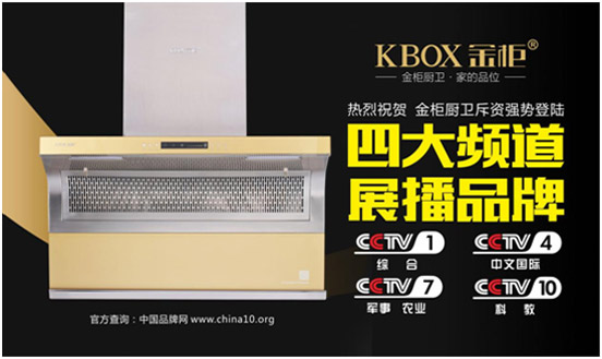 金柜廚衛(wèi)聯(lián)手央視 打造全國(guó)知名品牌